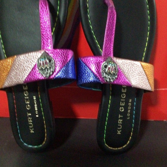 Kurt Geiger Thong Sandals size 5.5 - Picture 2 of 4
